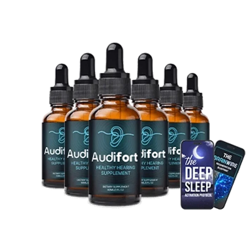 AudiFort 6-Bottle Bundle — 180-Day Supply