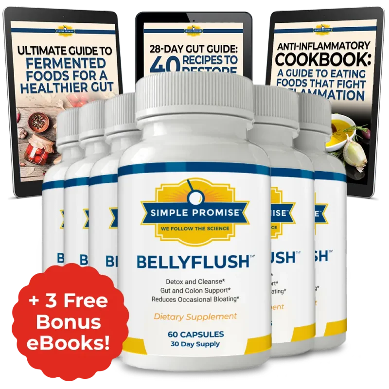BellyFlush 6-Bottle Bundle — 180-Day Supply