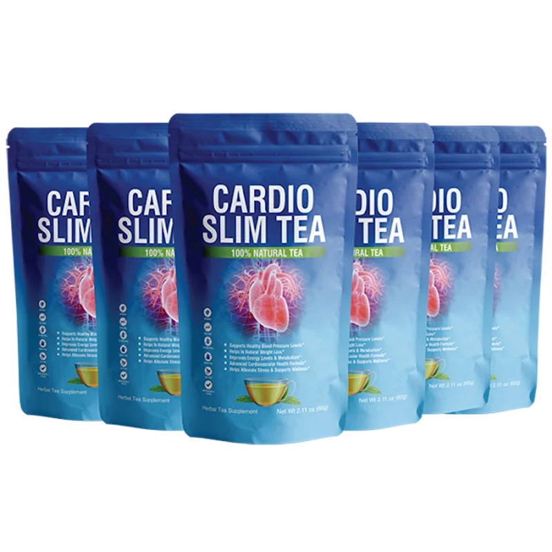 Cardio Slim Tea 6-Bottle Bundle — 180-Day Supply