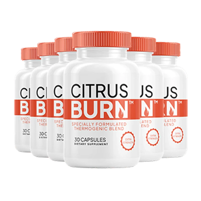 Citrus Burn 6-Bottle Bundle — 180-Day Supply
