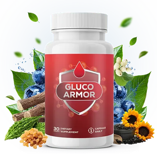 Gluco Armor bottle
