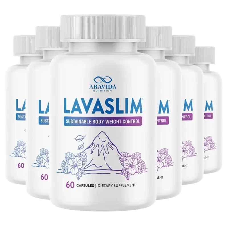 LavaSlim 6-Bottle Bundle — 180-Day Supply