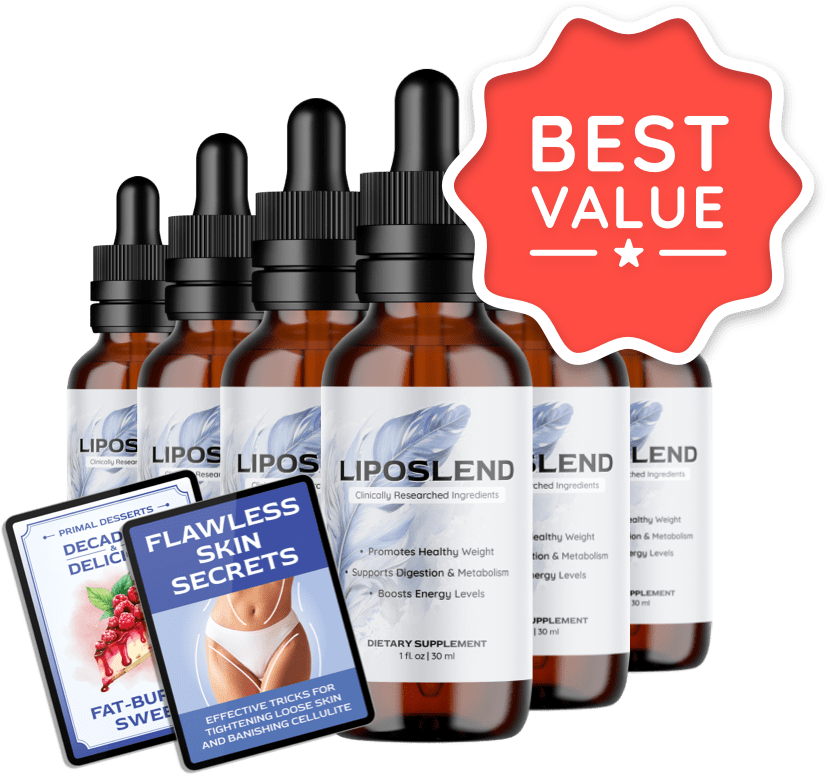 LipoSlend 6-Bottle Bundle — 180-Day Supply