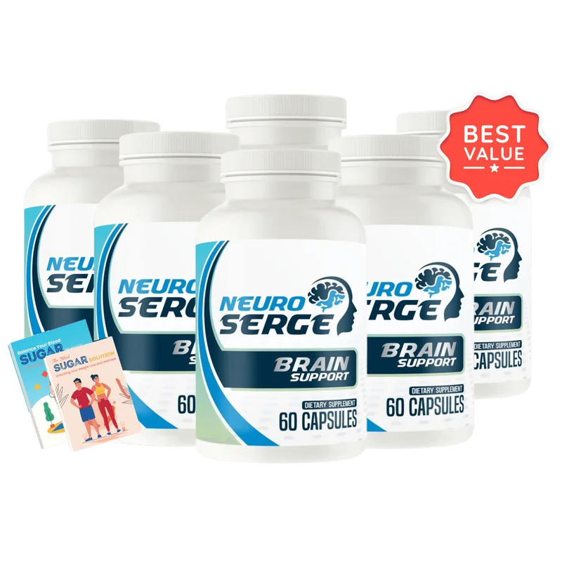 Neuro Serge 6-Bottle Bundle — 180-Day Supply
