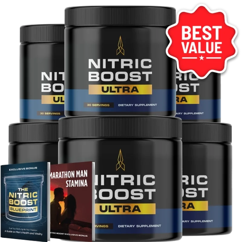 Nitric Boost Ultra 6-Bottle Bundle — 180-Day Supply