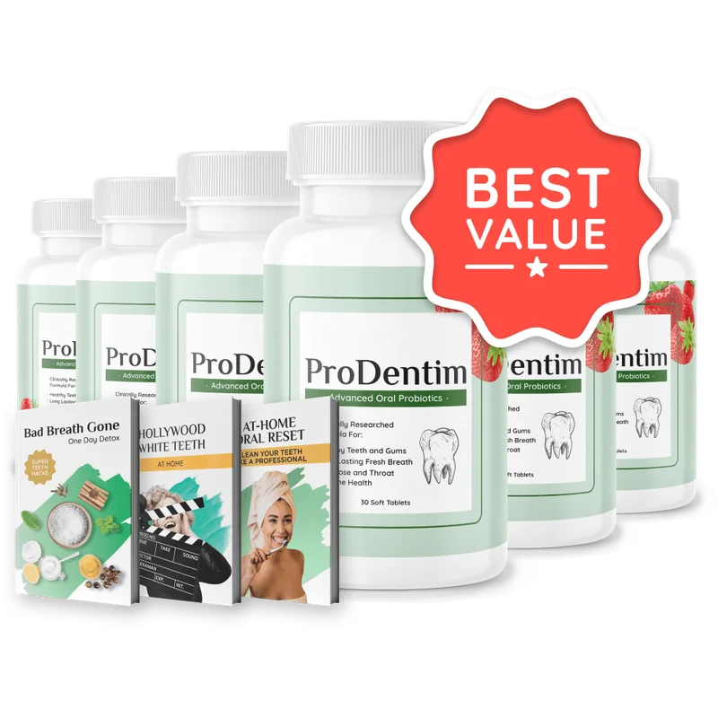 ProDentim - The Biggest Monster In The Dental Niche 6-Bottle Bundle — 180-Day Supply