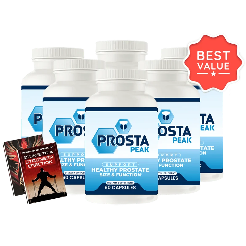 ProstaPeak 6-Bottle Bundle — 180-Day Supply
