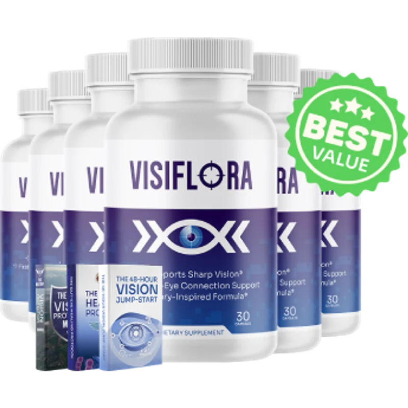 VisiFlora 6-Bottle Bundle — 180-Day Supply